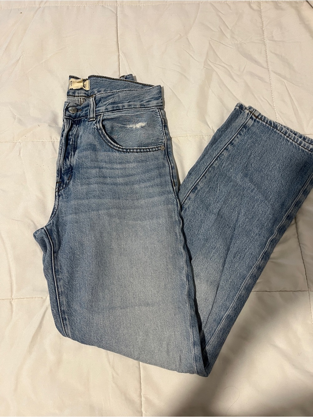 Madewell Dean Easy Straight Leg Jeans